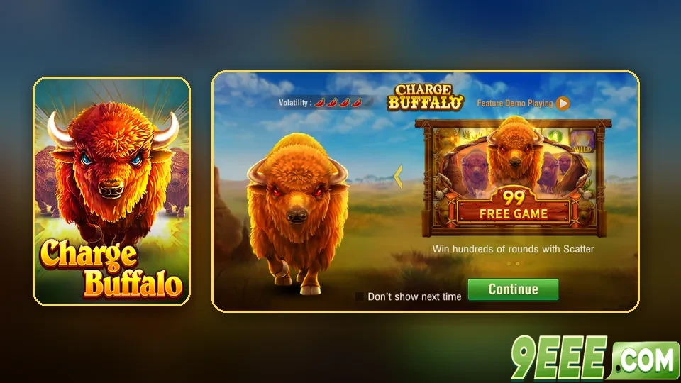 Charge Buffalo da TaDa Gaming no APP 9eee